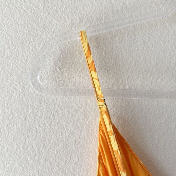 L Space Jenevieve Yellow Floral Maxi Dress Boho Tropical Hawaiian Beach Dress - Picture 10 of 15